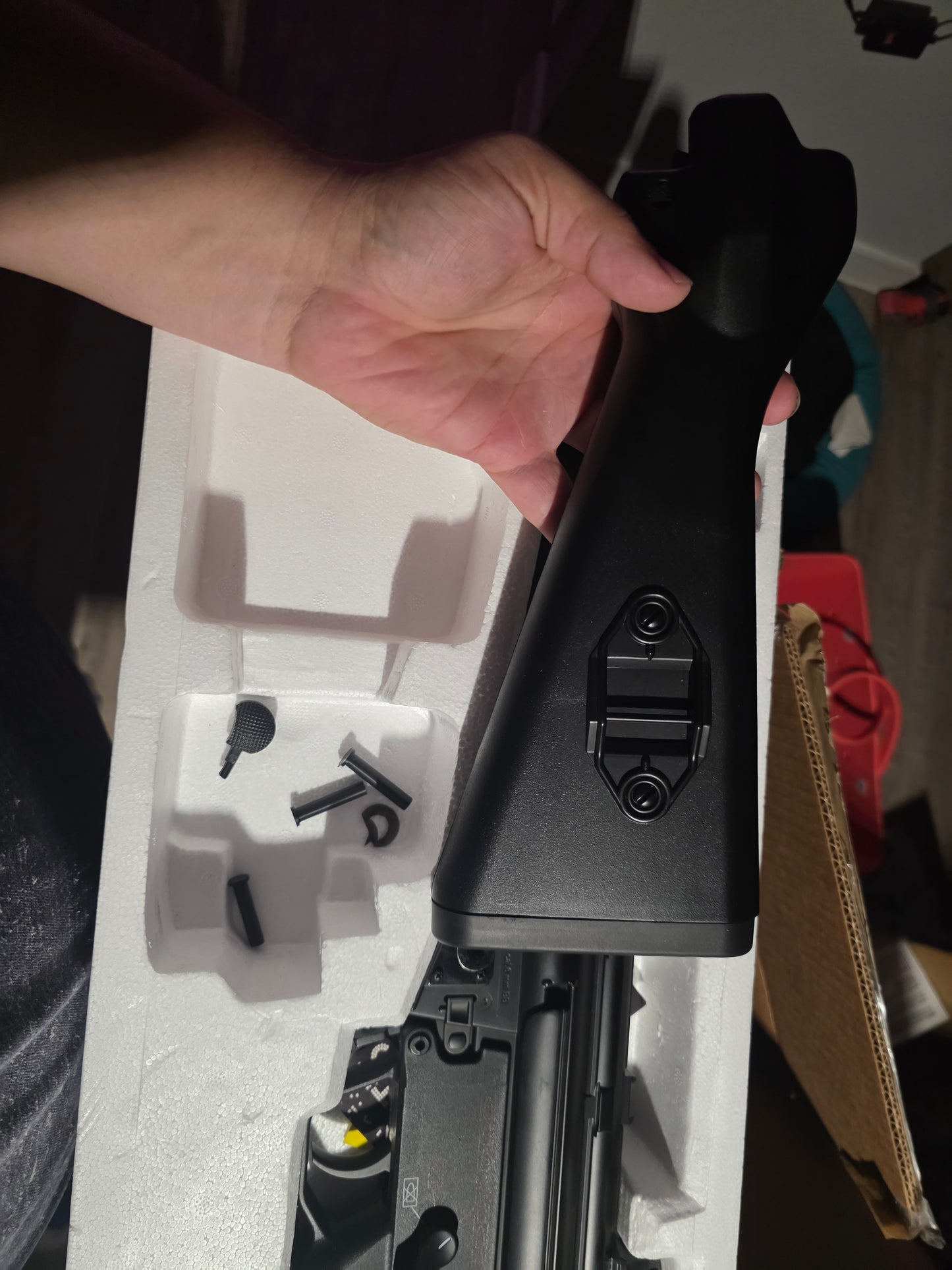 Used Elite Force H&K Competition Kit MP5 A4/A5 SMG AEG Airsoft Gun by Umarex (Color: Black)